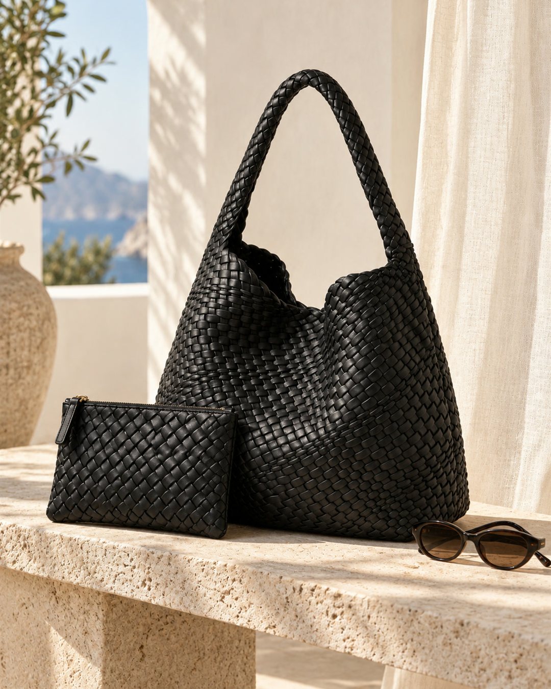Amalfi Woven Tote