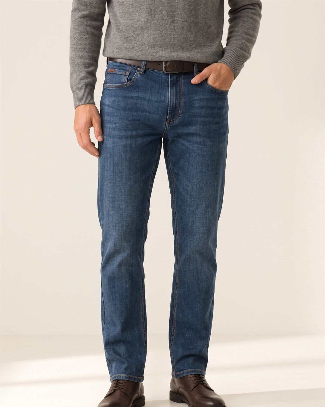 Berlin Black Jeans in Black — color view