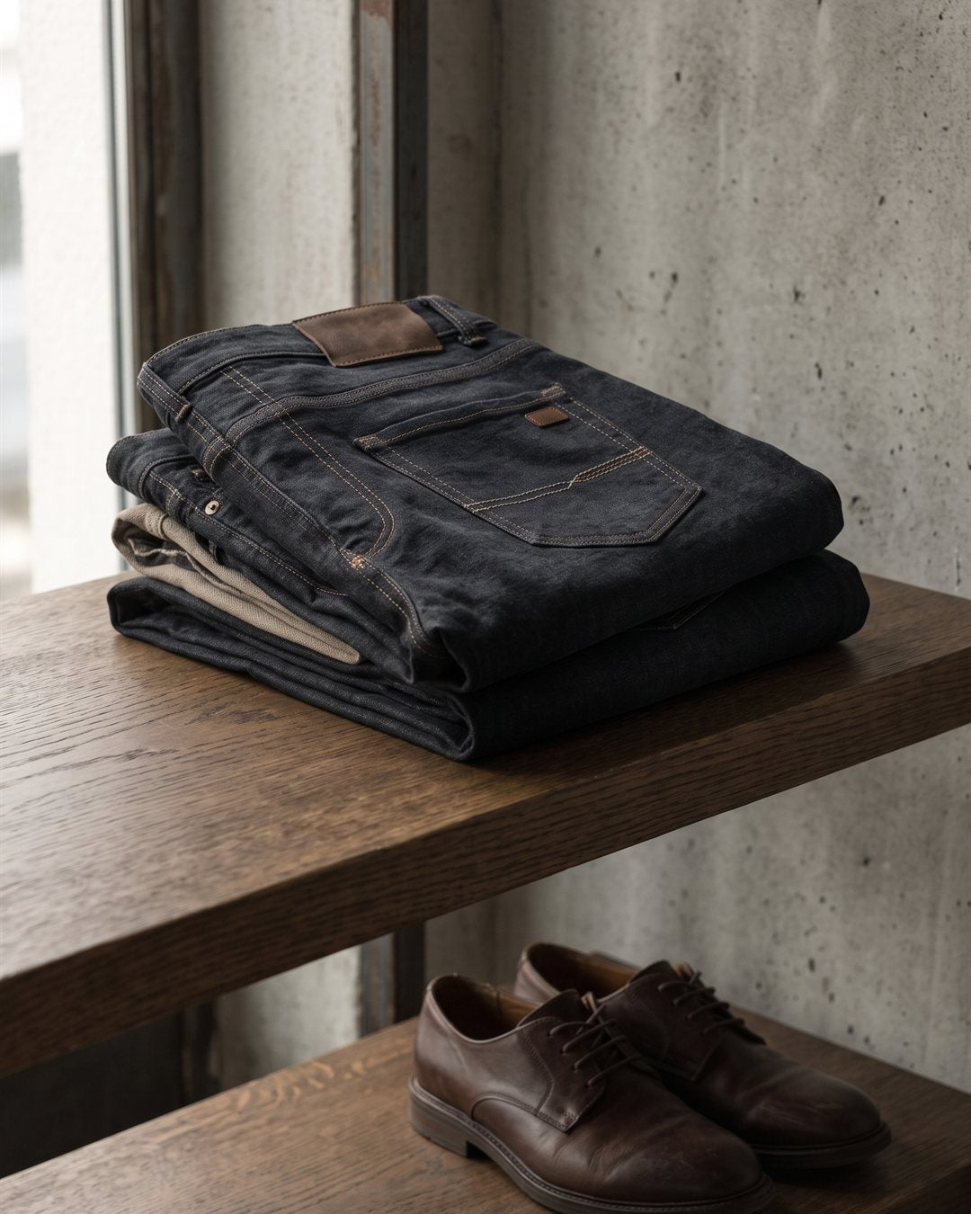 Berlin Black Jeans in Black — product view