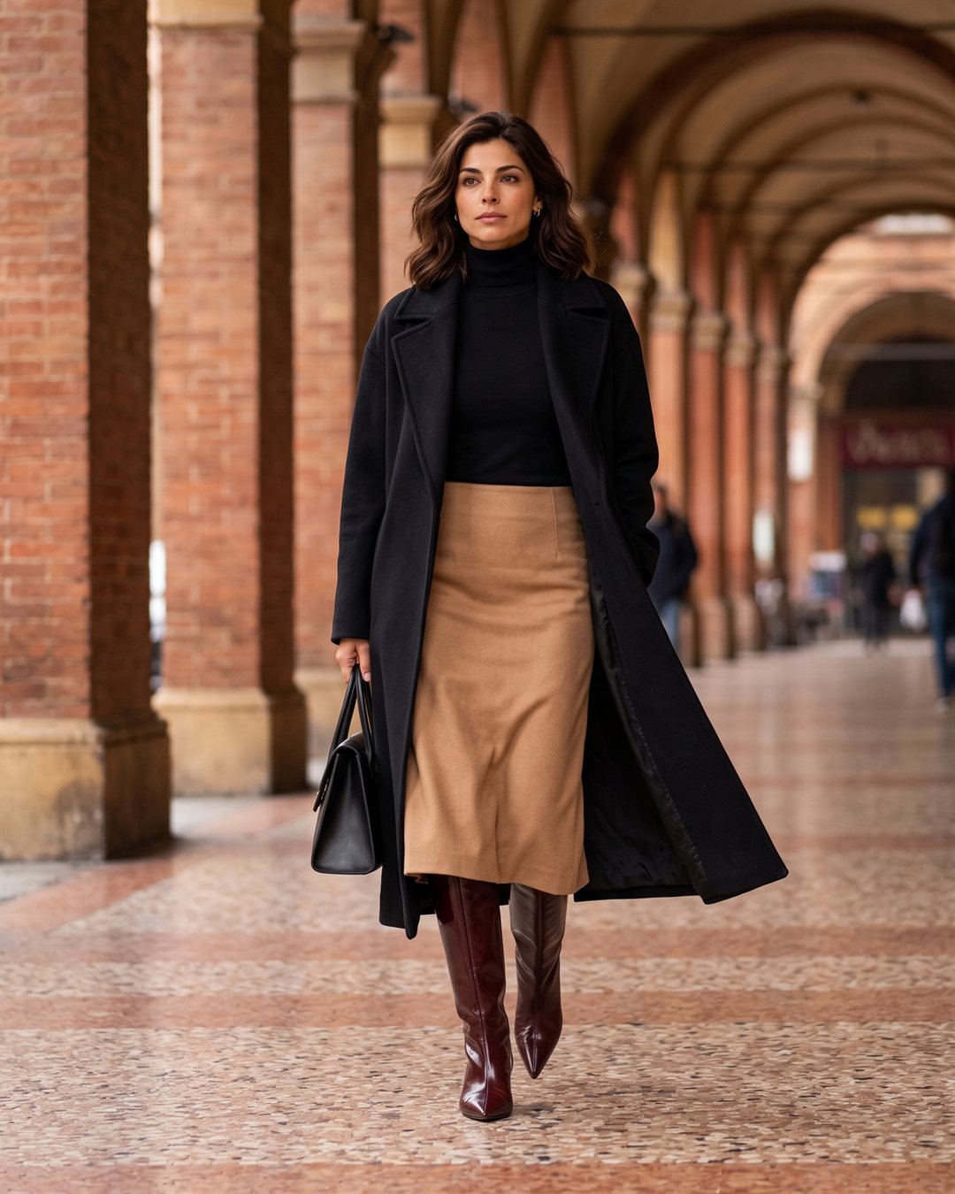 Bologna Knee Boots — styled outfit