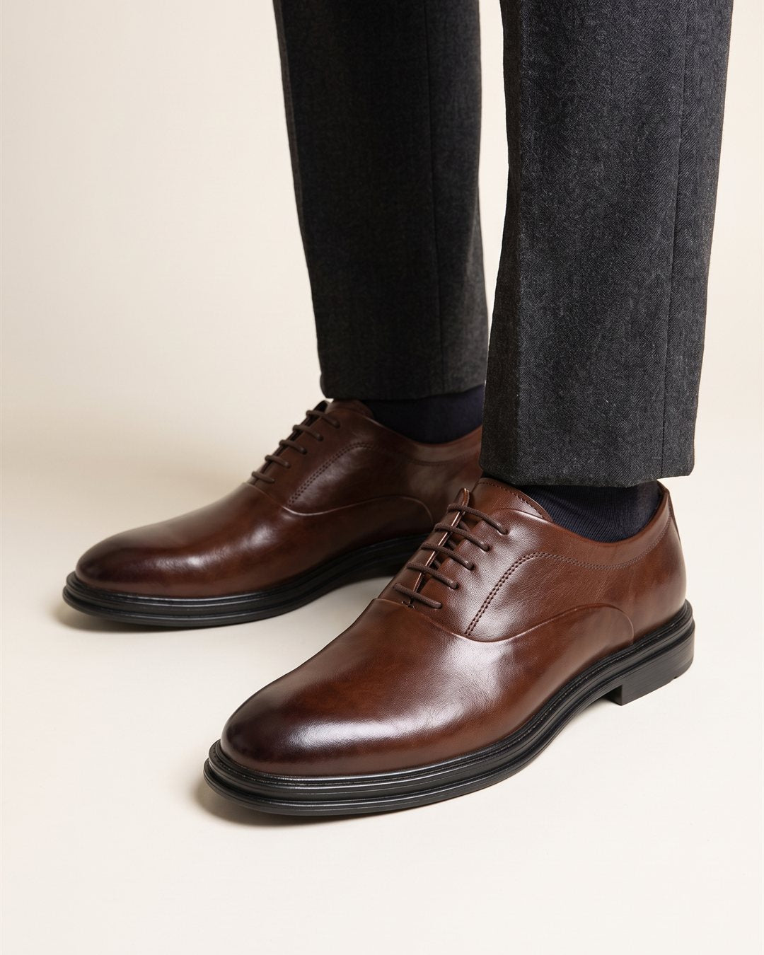 Brighton Oxford Shoes — construction detail