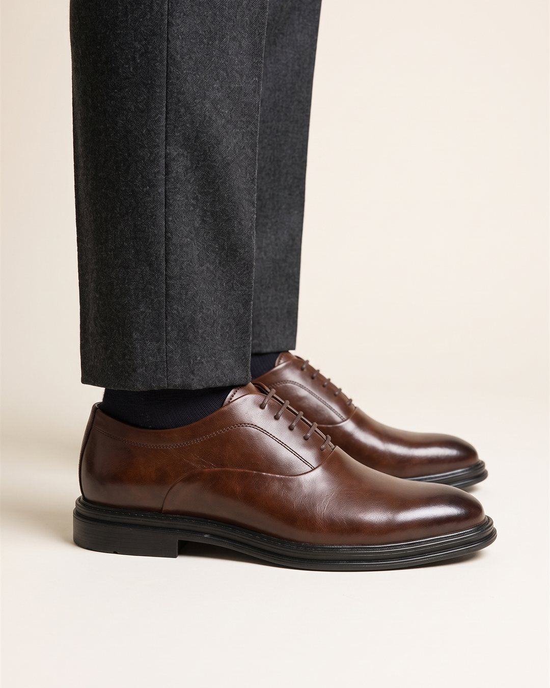 Brighton Oxford Shoes — construction detail