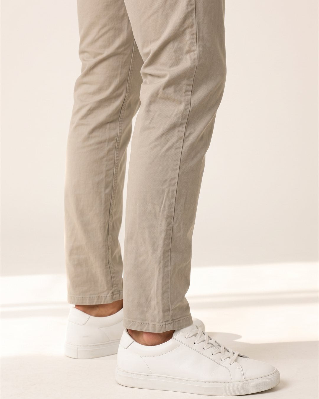 Cannes Slim Chinos — construction detail