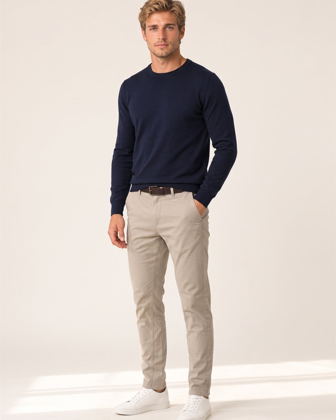 Cannes Slim Chinos — color view