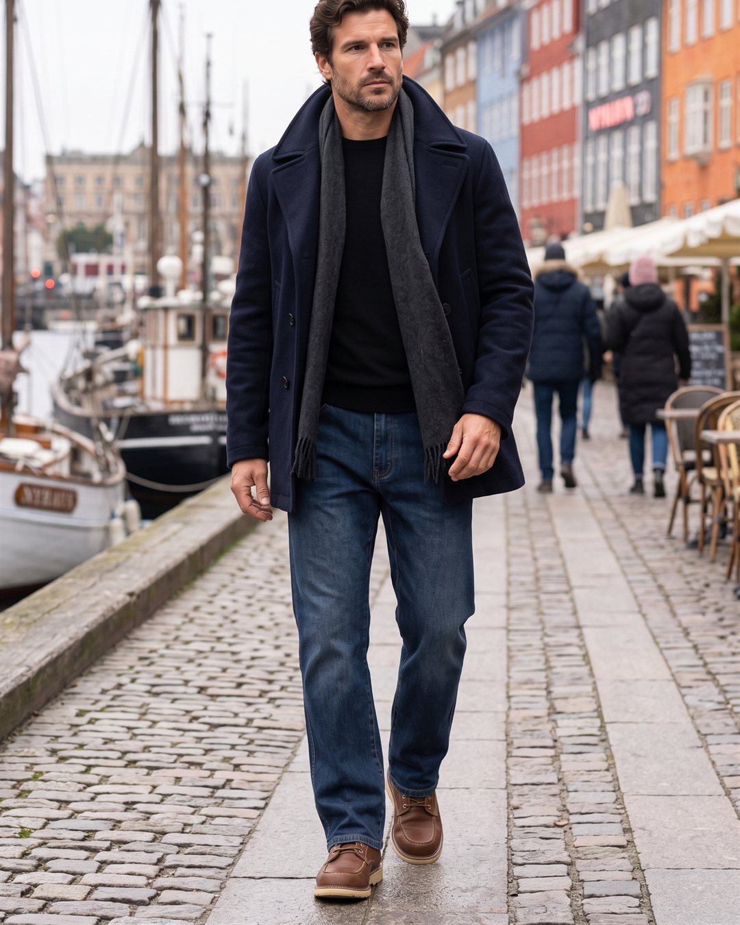 Copenhagen Straight Jeans — styled outfit