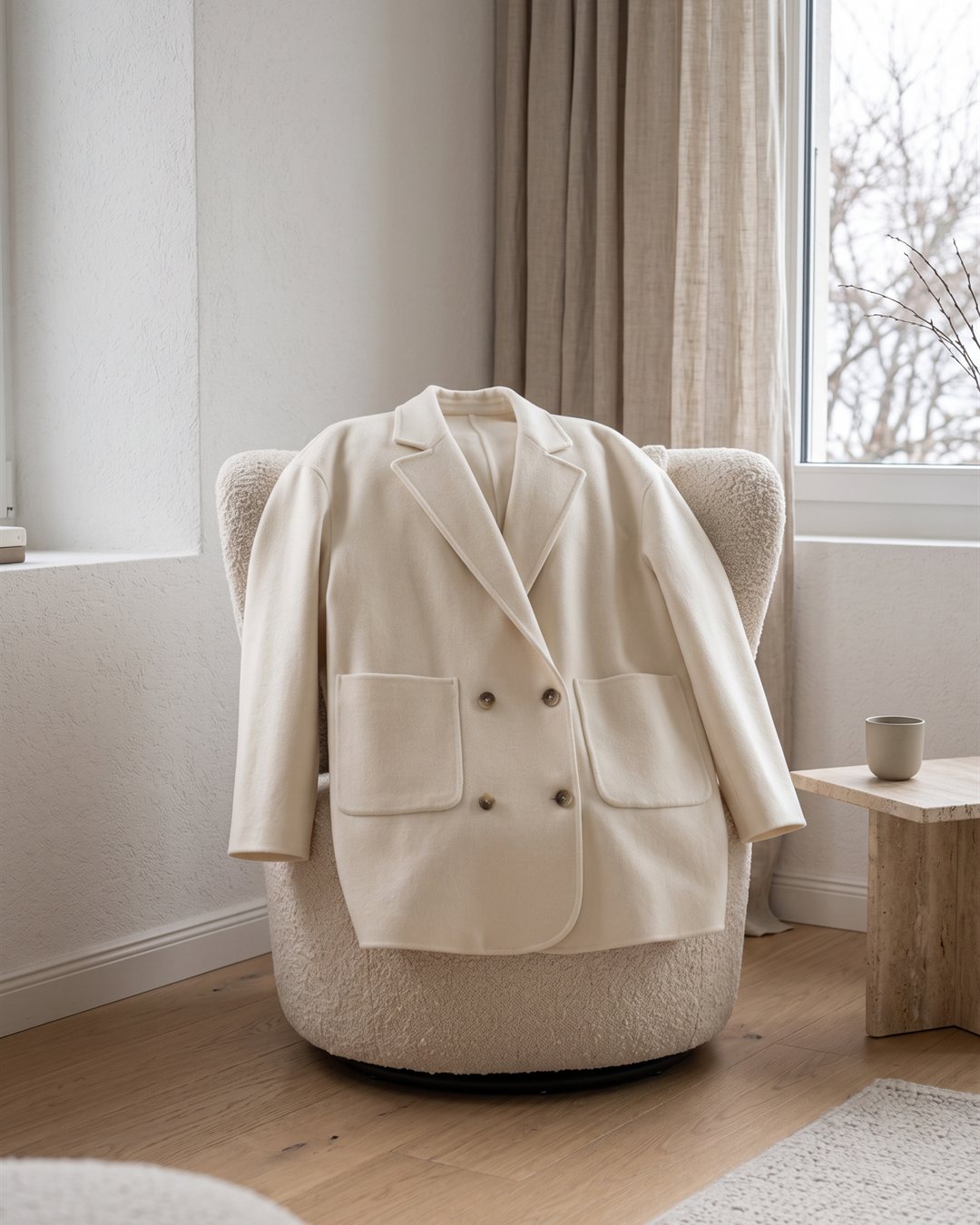 Geneva Oversized Coat — product view