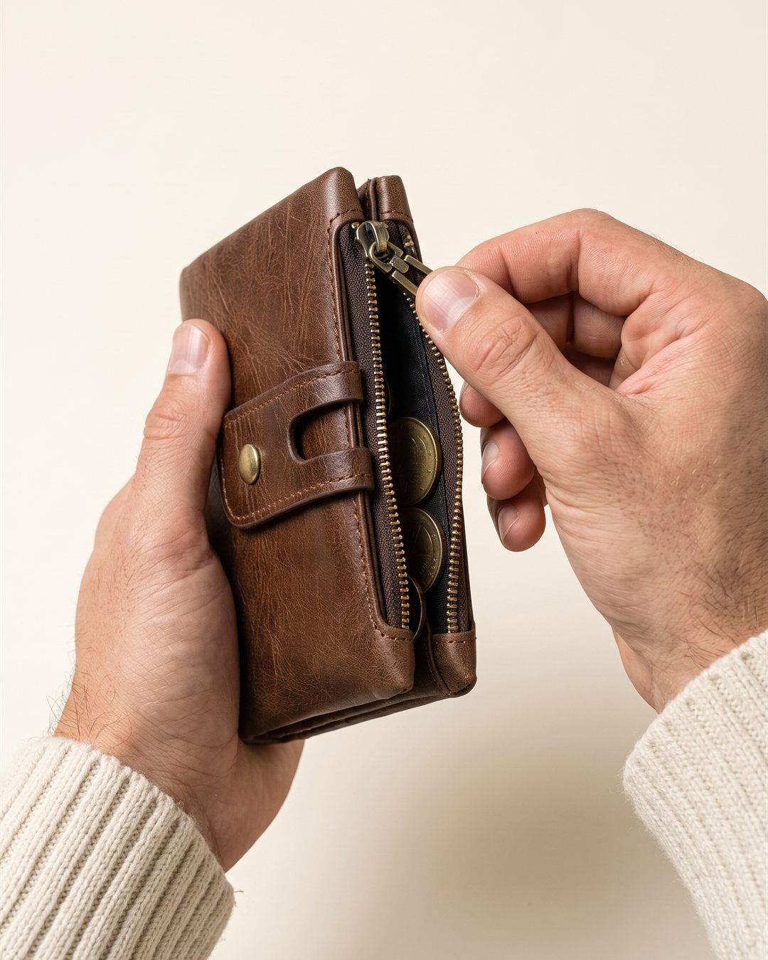 Heidelberg Snap Wallet — construction detail