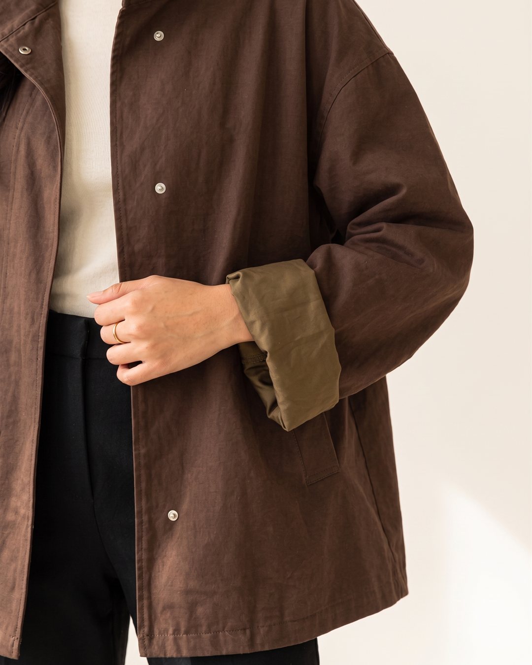Lyon Short Trench — construction detail