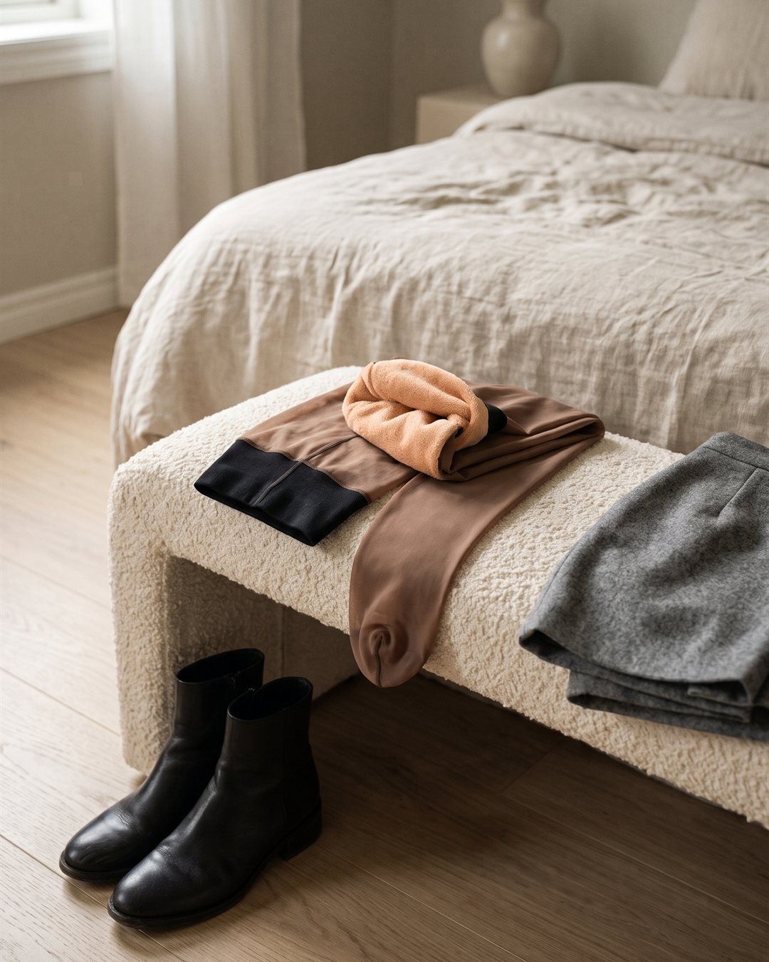 Malmo Sheer Fleece Leggings