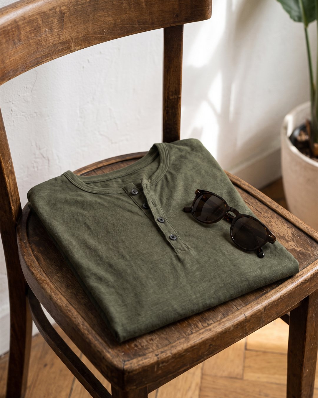 Nantes Henley Shirt — product view