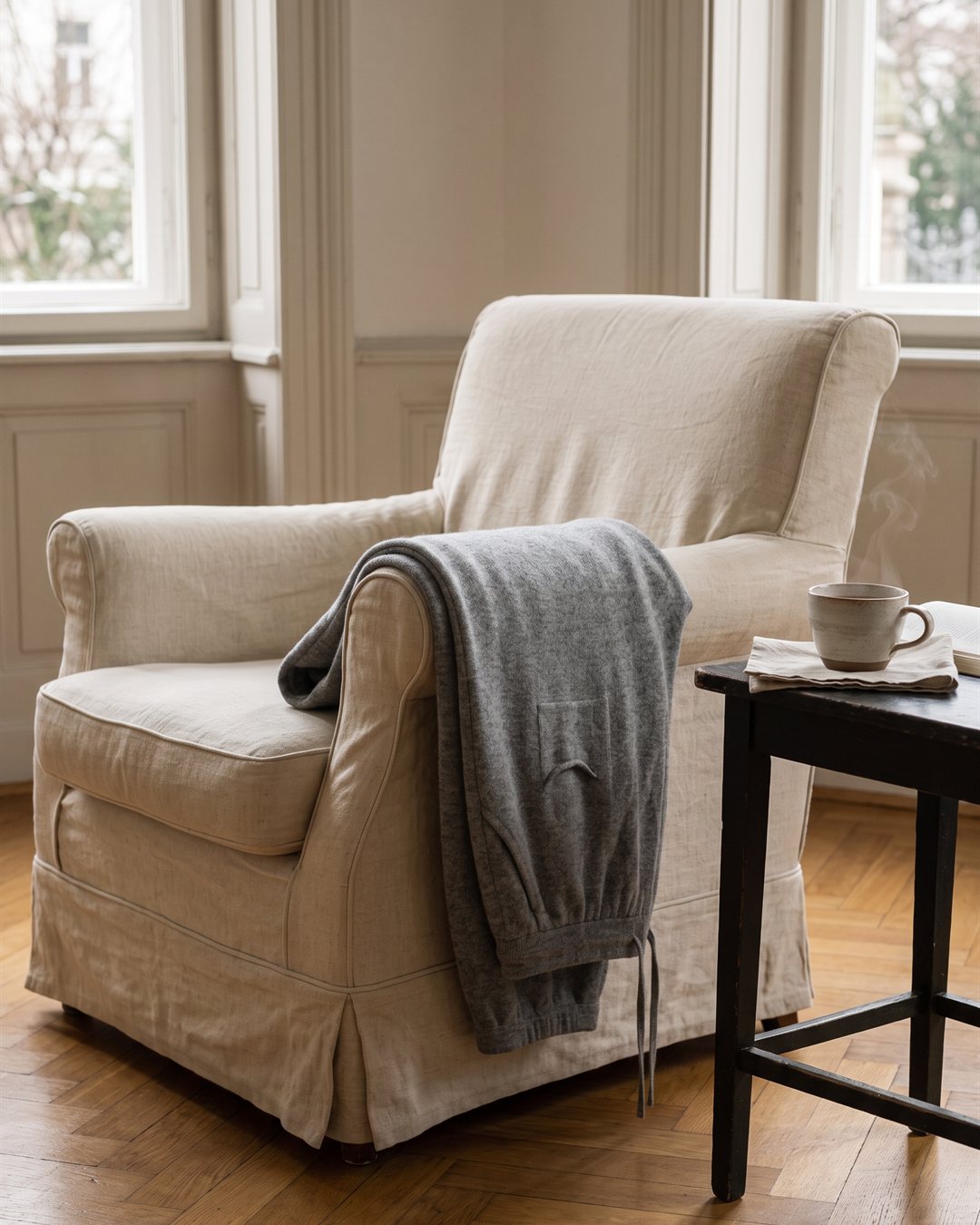 Salzburg Wool Cocoon Trousers — product view