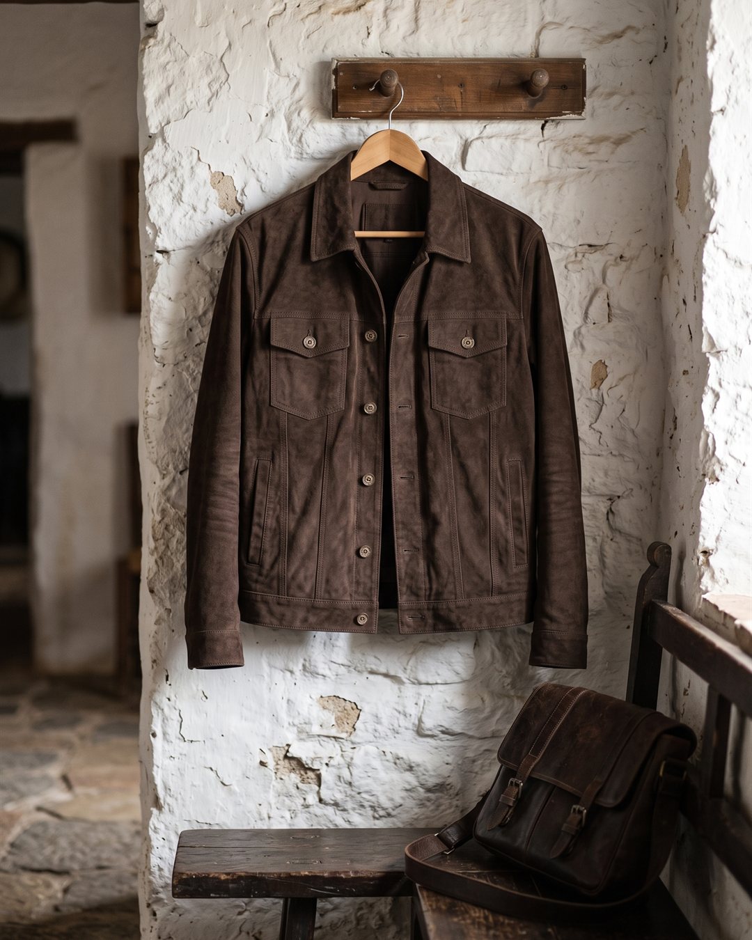 Toledo Suede Jacket — product view