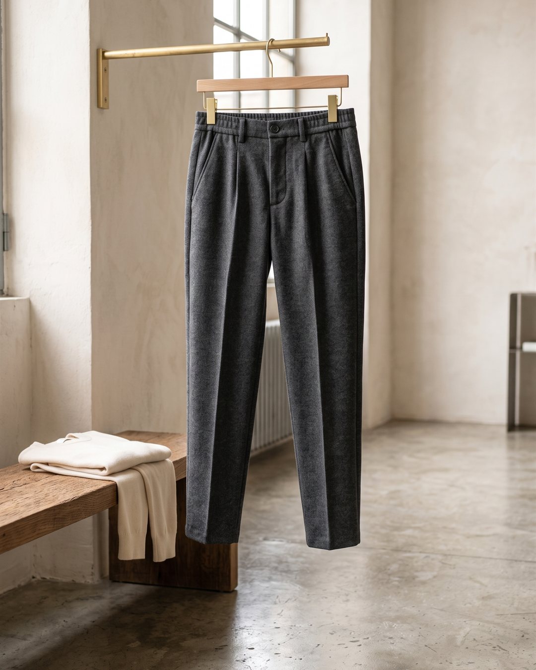 Turin Wool Trousers — product view