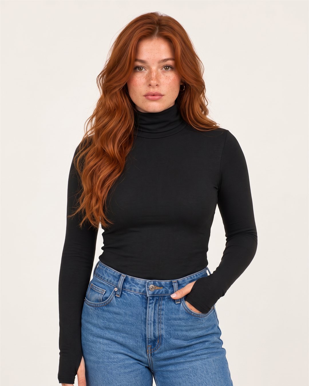 Uppsala Turtleneck Top