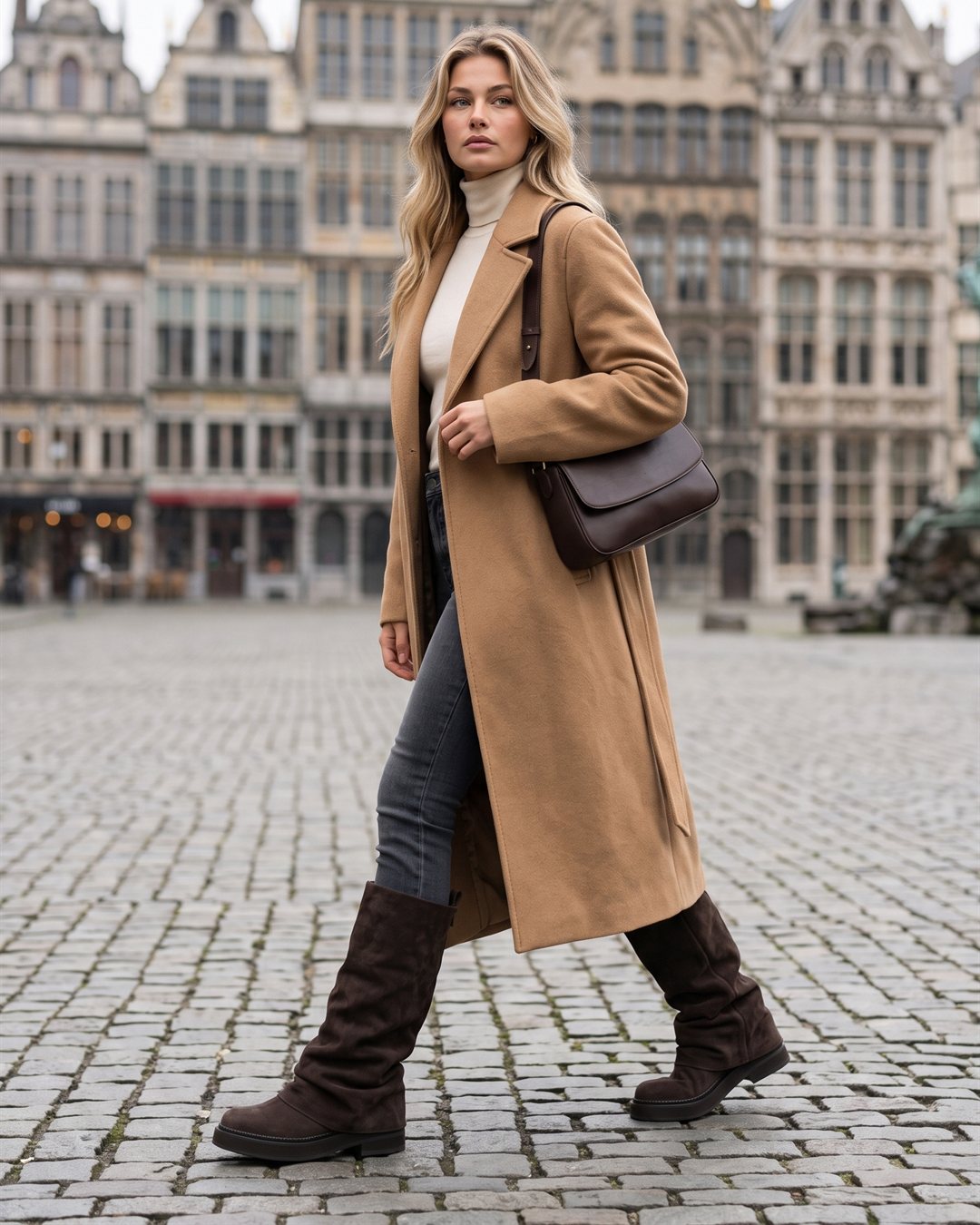 Antwerp Slouch Boots — styled outfit