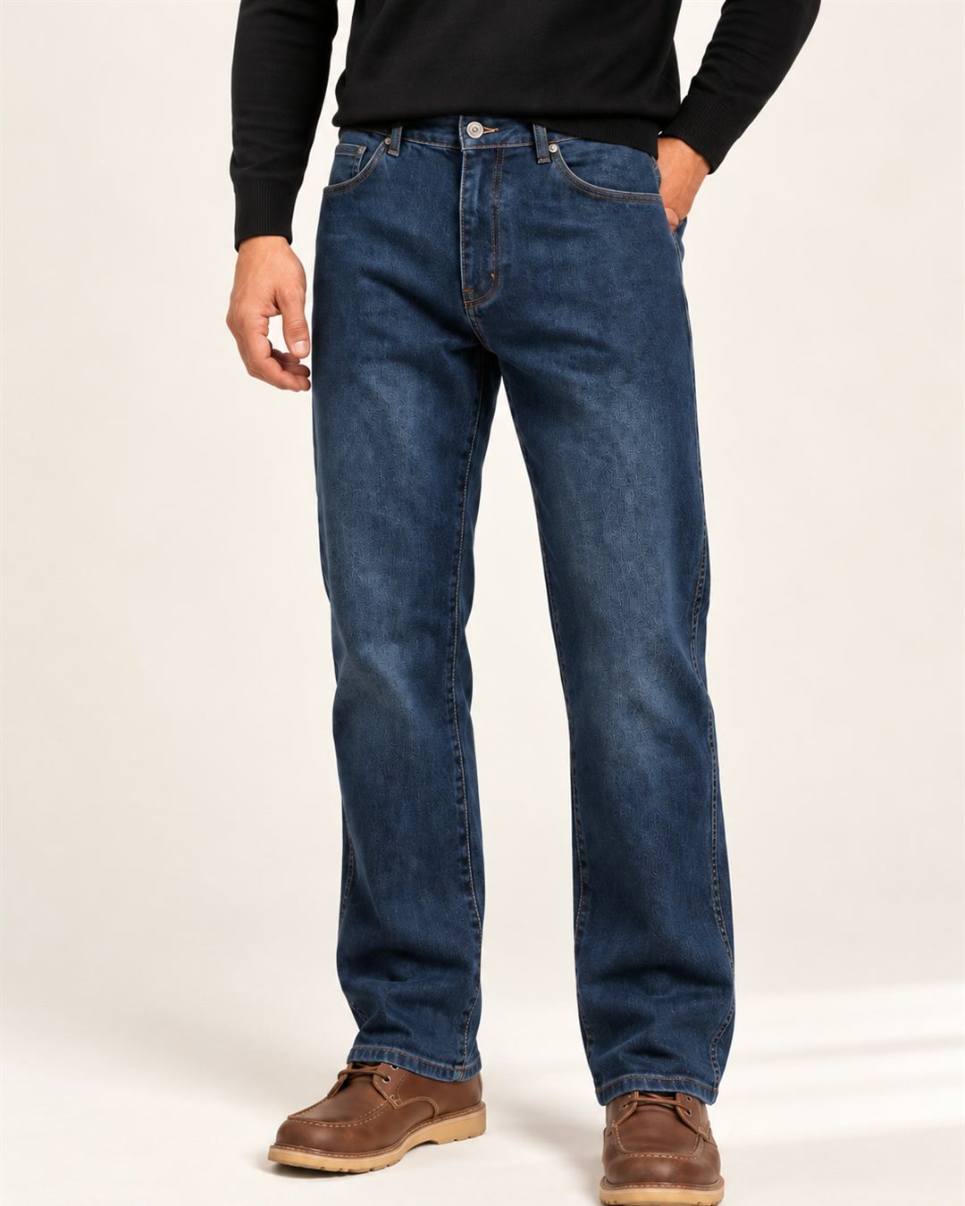 Copenhagen Straight Jeans in Dark-indigo — color view