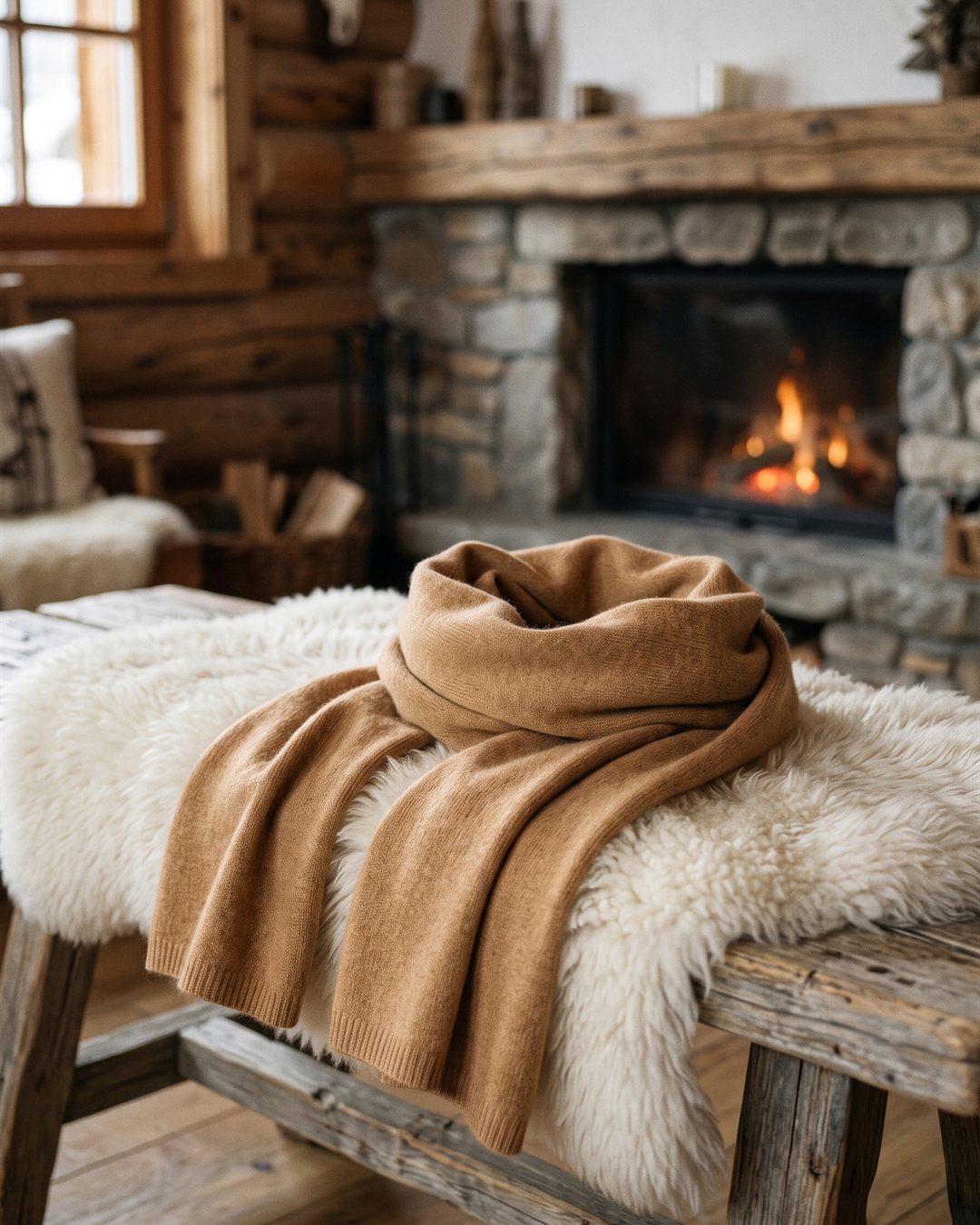 Cortina Cashmere Scarf — product view