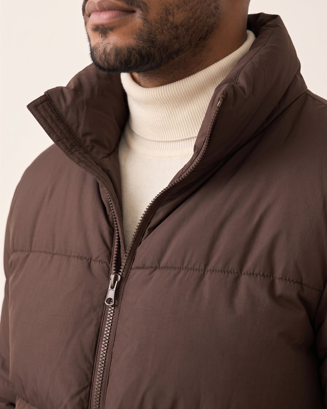 Davos Down Jacket — construction detail