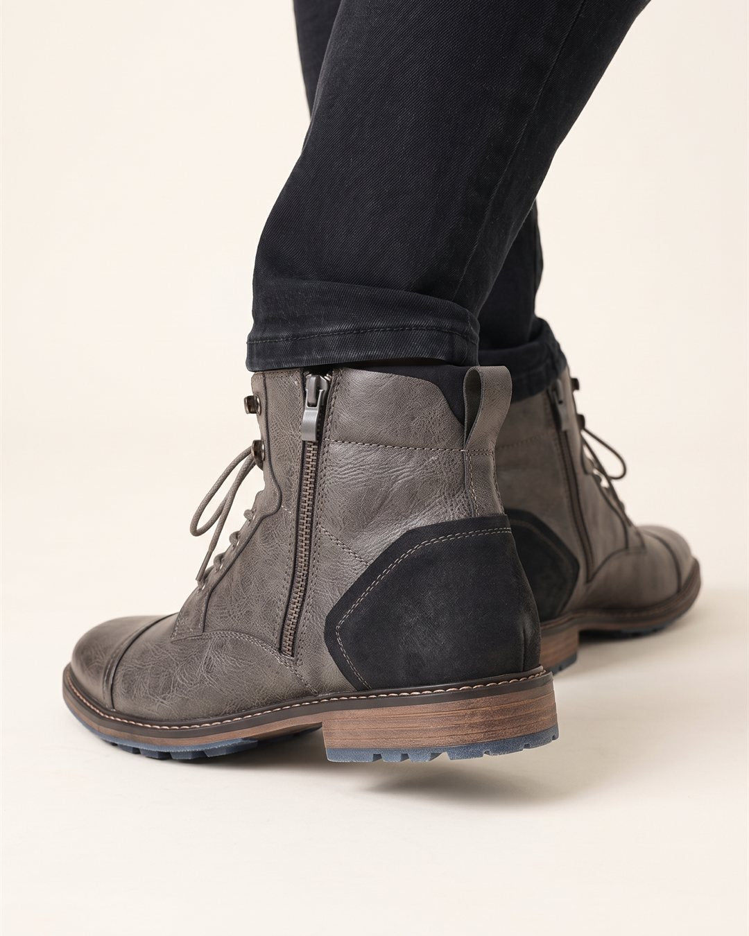 Dublin Leather Boots — construction detail