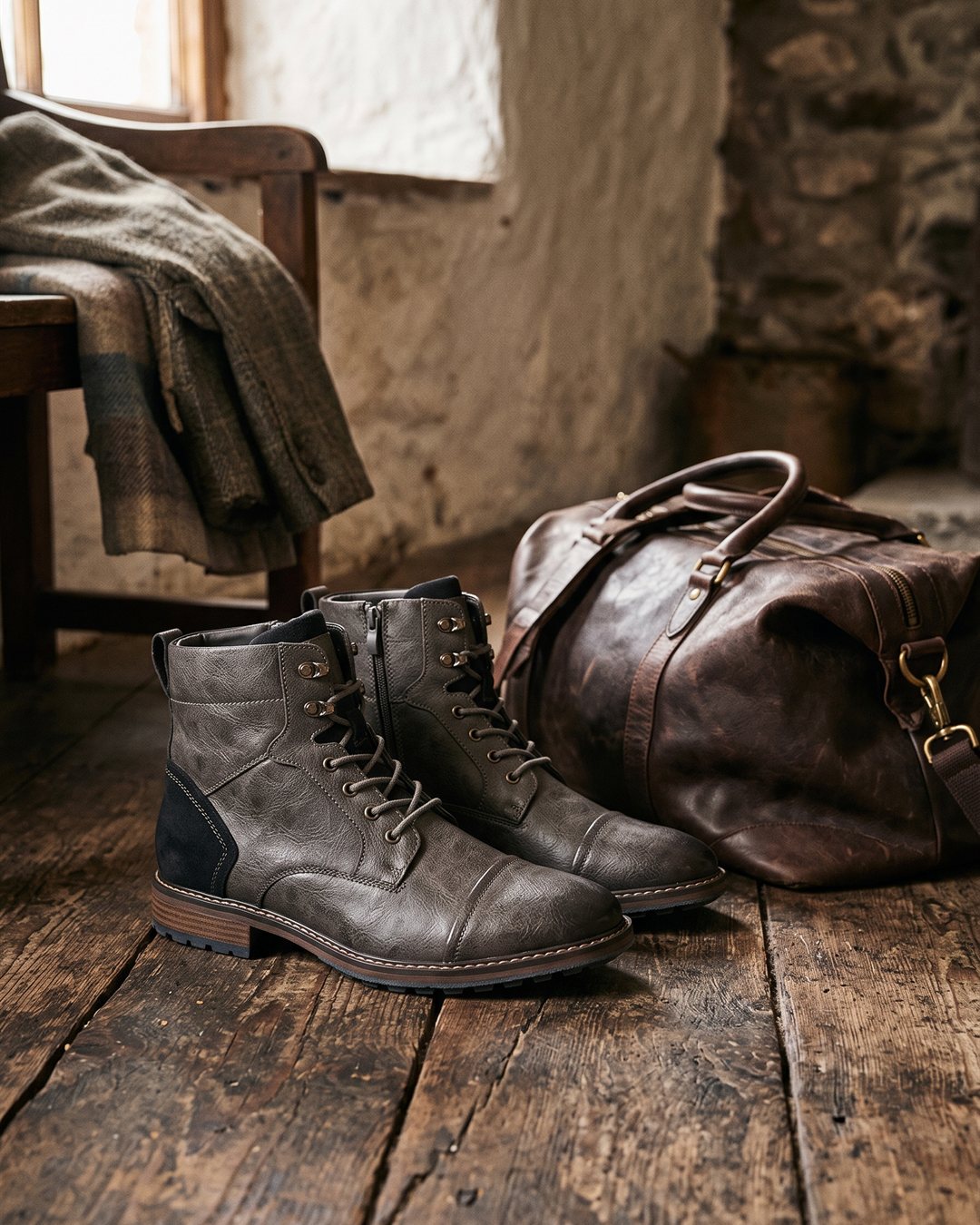 Dublin Leather Boots — product view