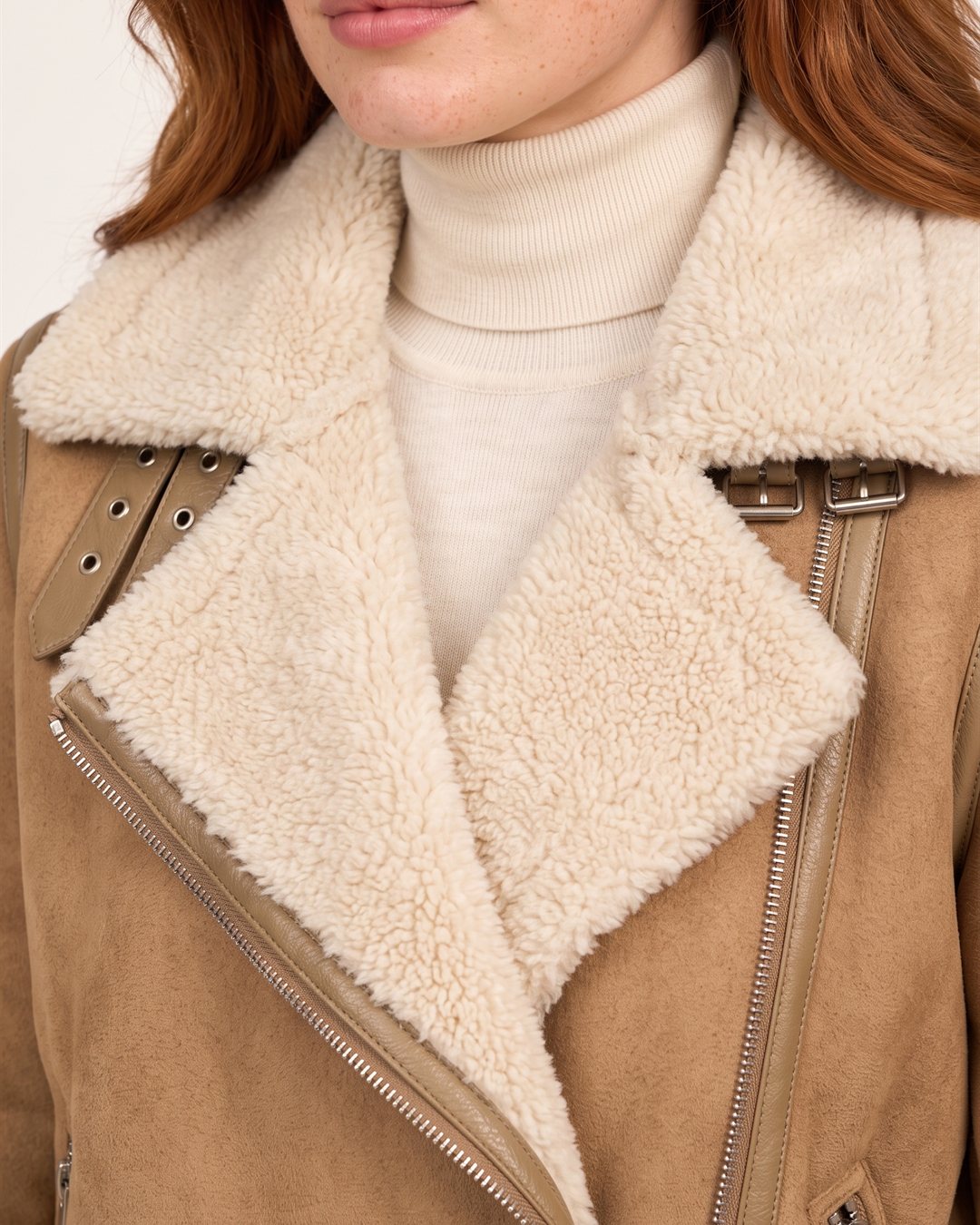 Innsbruck Aviator Jacket — construction detail