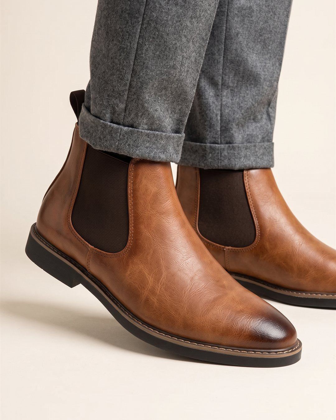 Mayfair Chelsea Boots — construction detail