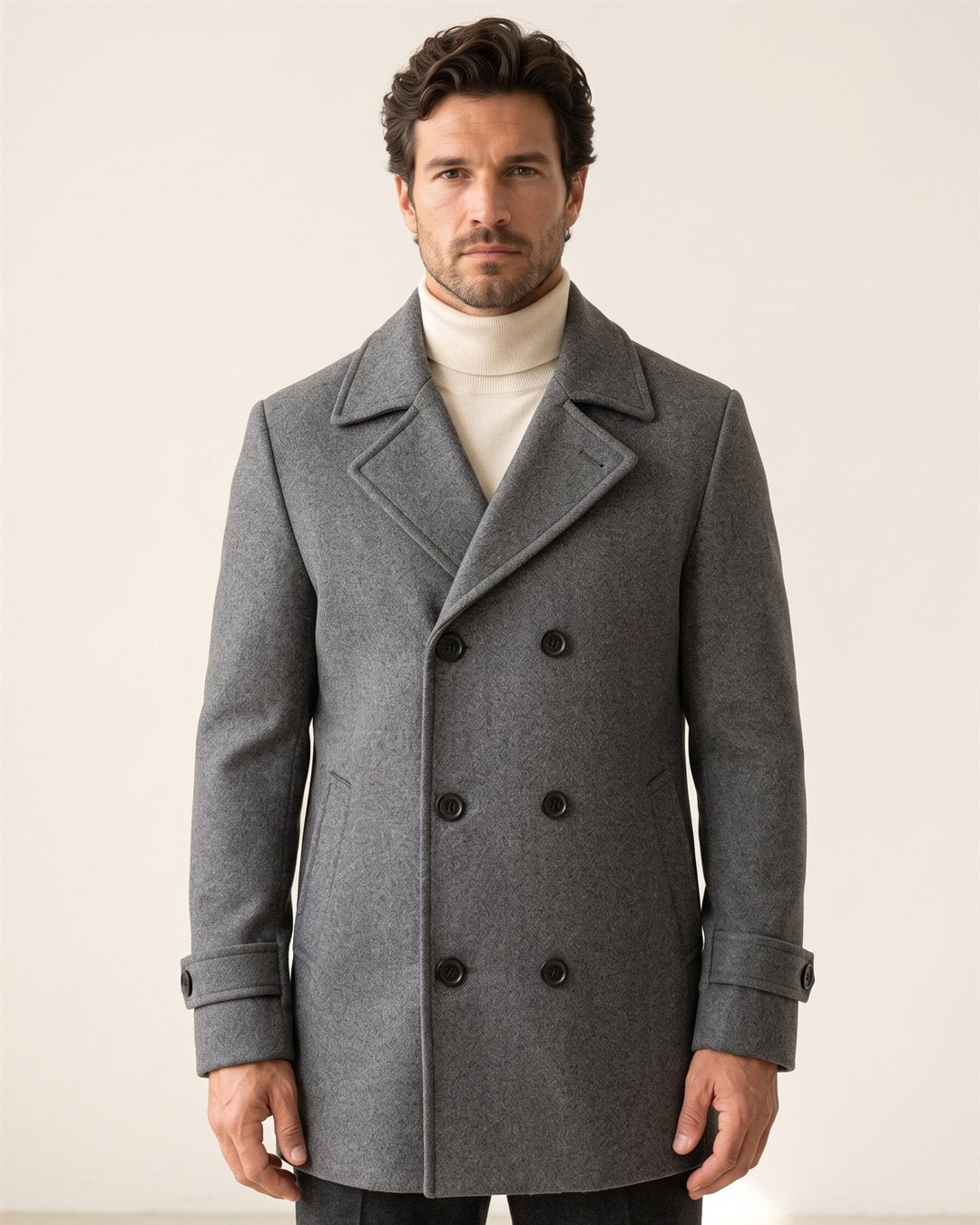 Milan Camel Overcoat in Camel — color view