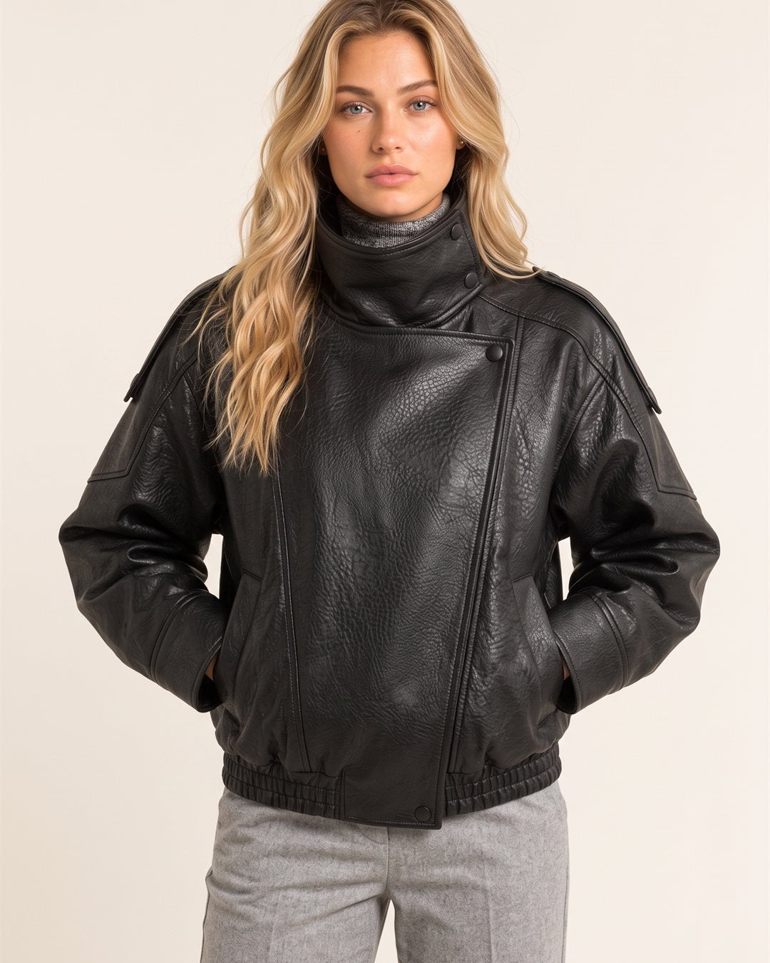 Oslo Biker Jacket — color view