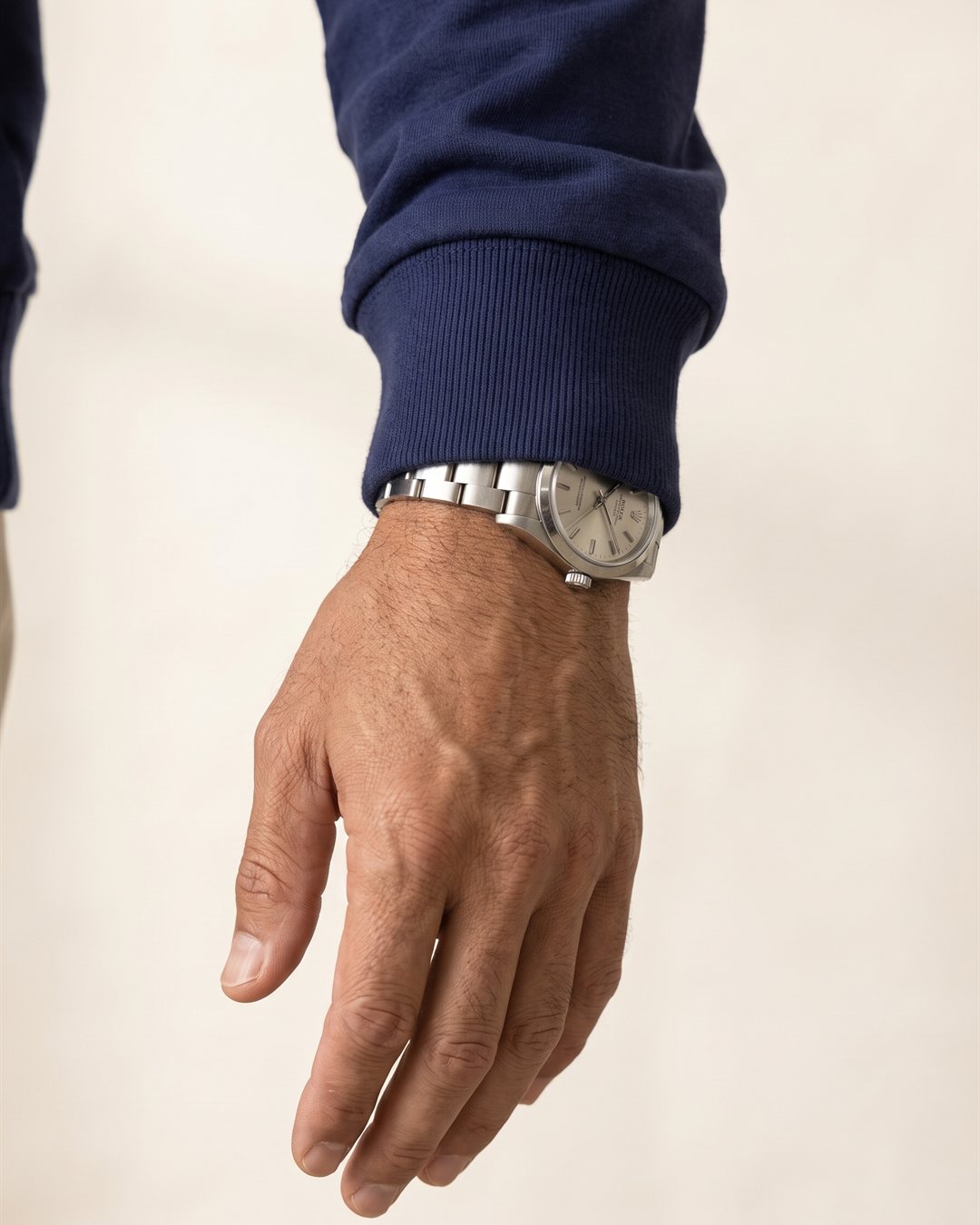 Portofino Knit Polo — construction detail