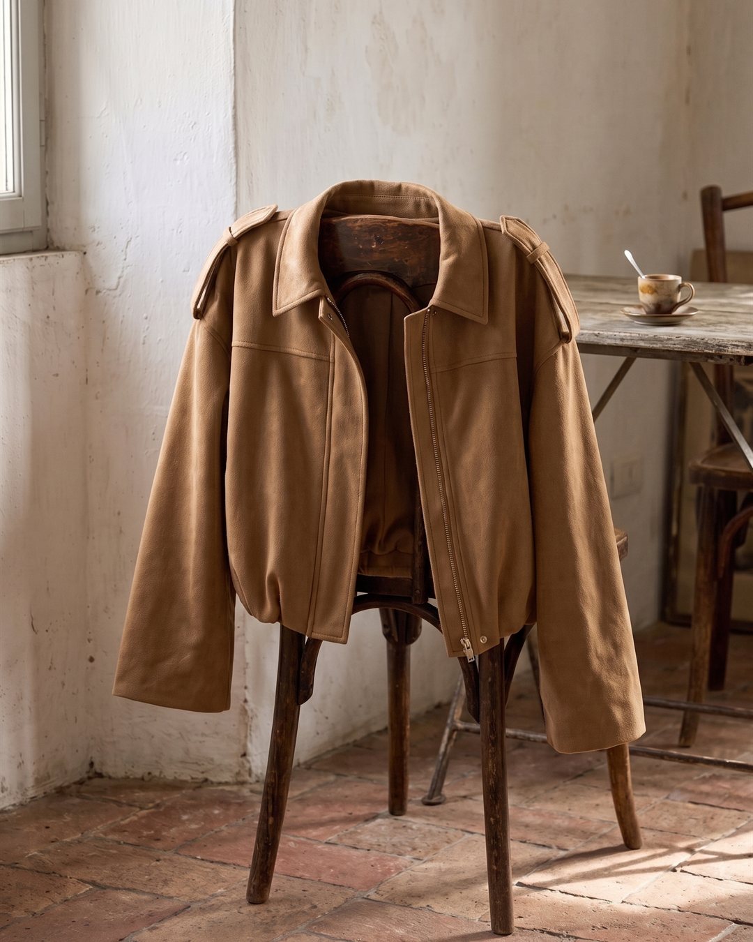 Siena Suede Jacket — product view