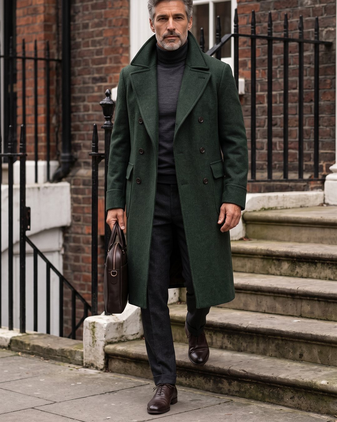 Windsor Overcoat — styled outfit