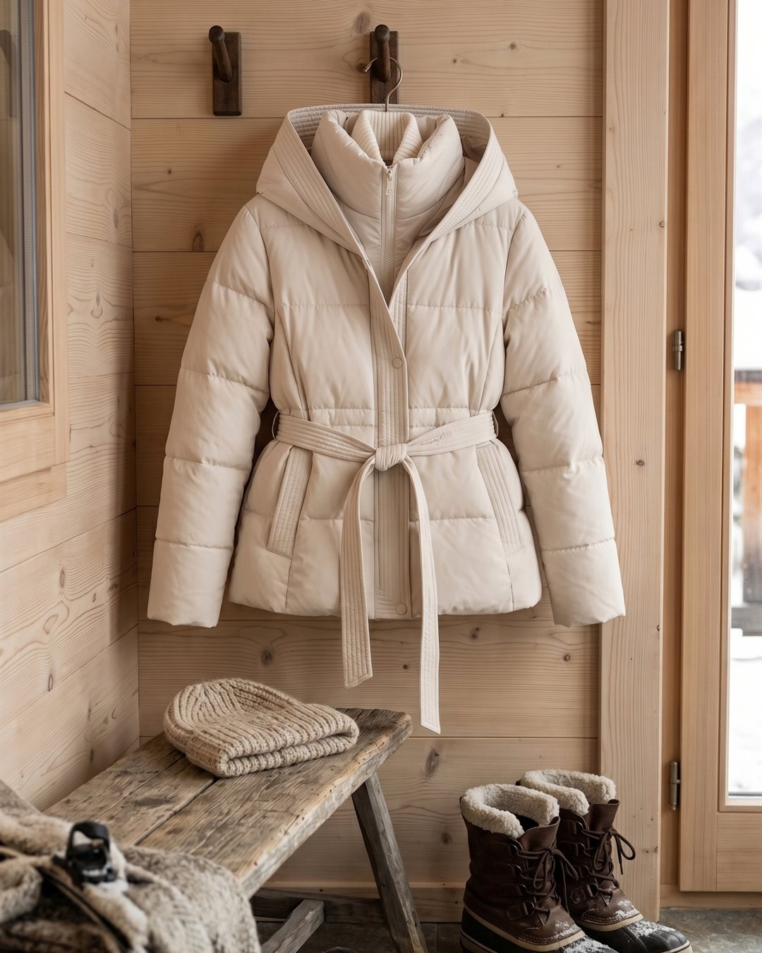 Zermatt Belted Puffer — product view
