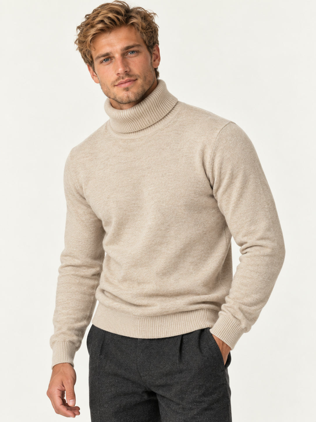Bern Knit Turtleneck — color view