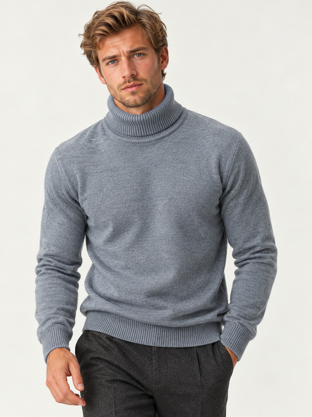Bern Knit Turtleneck — color view